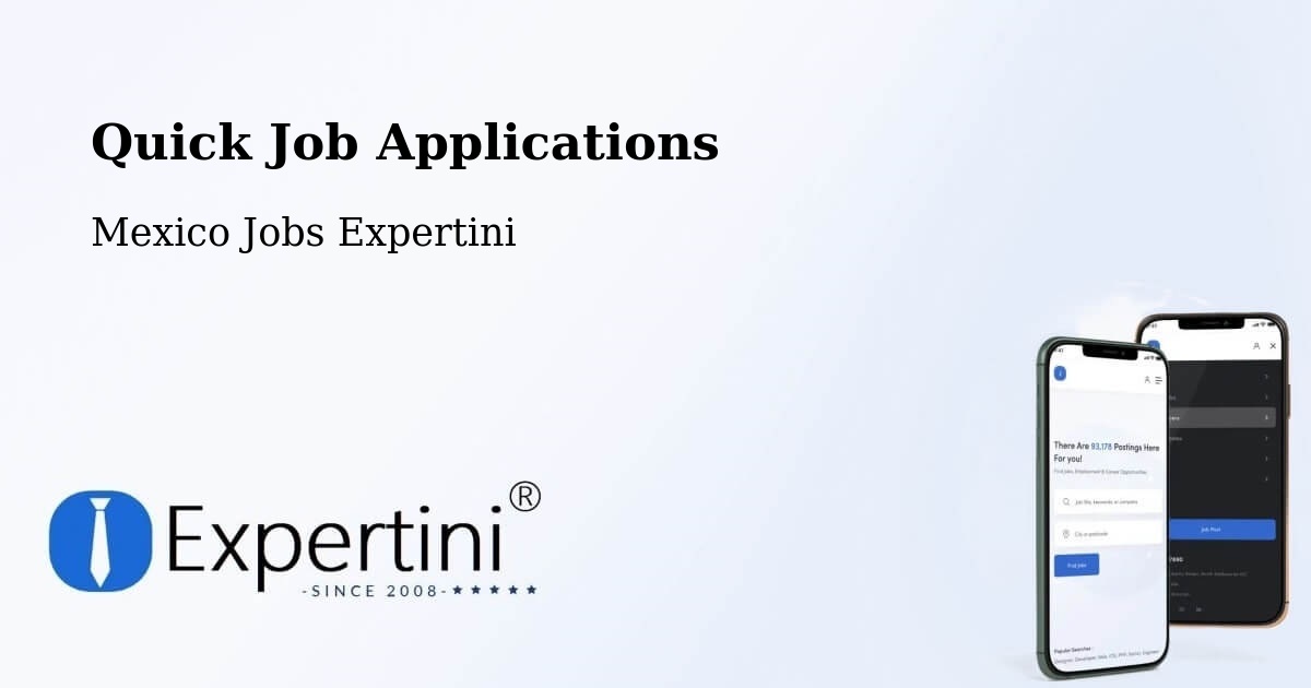Quick Apply Feature – Tonalá - Mexico Jobs Expertini